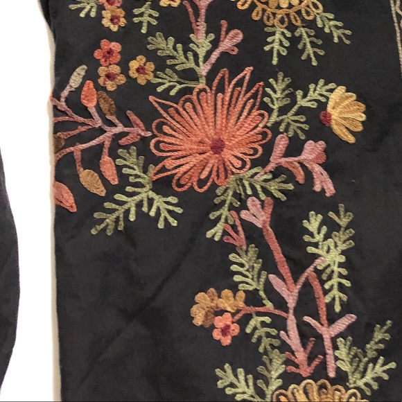 Embroidered folk jacket top - Picture 10 of 16